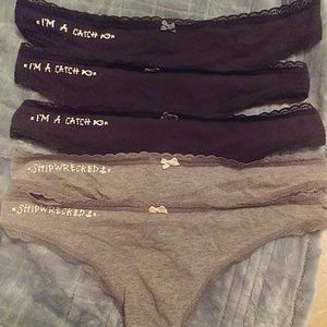 Cotton thongs